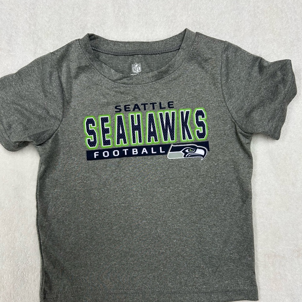 NFL Seattle Seahawks Kids Gray Tee